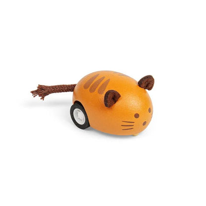 Bigjigs Toys Cat or Mouse Pull Back Toy