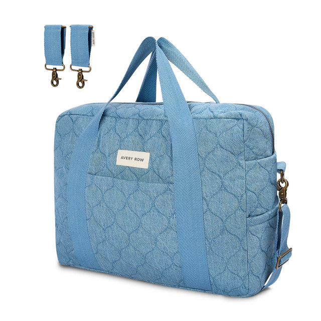 Avery Row Baby Changing Bag - Denim