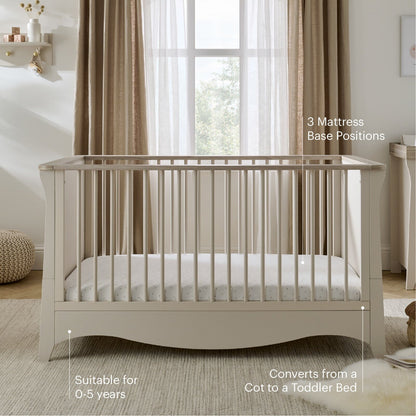 CuddleCo Clara Luxe 3 Piece Furniture Set - Cashmere & Ash