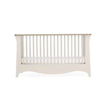 CuddleCo Clara Cot Bed - Cashmere & Ash
