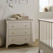 CuddleCo Clara Dresser Changer - Cashmere & Ash