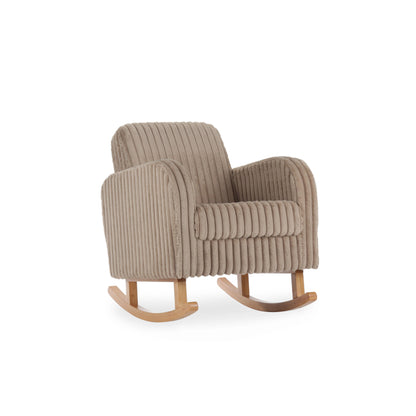 CuddleCo Etta Faux Fur Nursing Chair - Mink