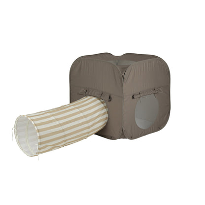 CuddleCo Pop-up Play Tent 2 Piece Set - Cube & Tunnel