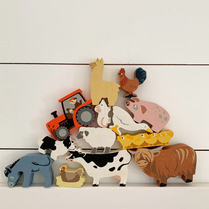 Tender Leaf 13 Farmyard Animals Set