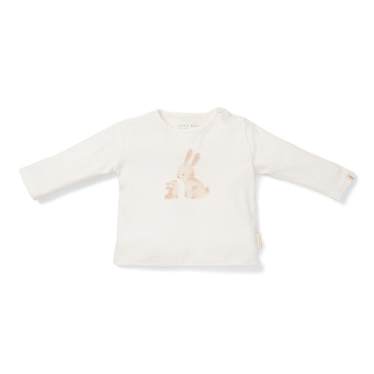 Little Dutch T-Shirt Long Sleeves - Baby Bunny White