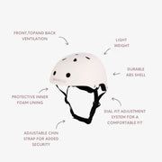 Banwood Classic Kids Helmet - Matte Pink