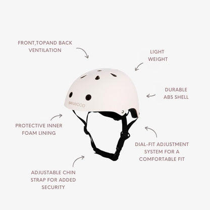 Banwood Classic Kids Helmet - Matte Pink