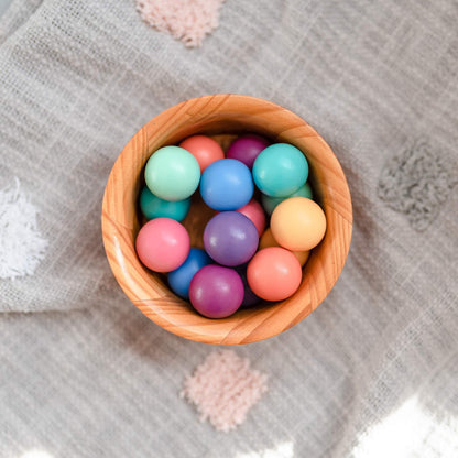 CONNETIX Magnetic Tiles 16 Piece Pastel Replacement Ball Pack