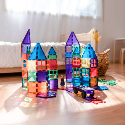 CONNETIX Magnetic Tiles 212 Mega Pack