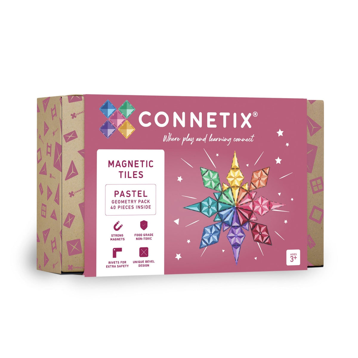 CONNETIX Magnetic Tiles | Scandiborn