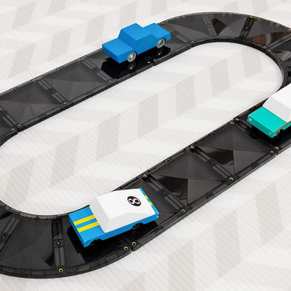 CONNETIX Magnetic Tiles 48 Piece Roads Creative Pack