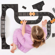 CONNETIX Magnetic Tiles 48 Piece Roads Creative Pack
