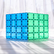 CONNETIX Magnetic Tiles 2 Piece Base Plate Pack - Green & Blue