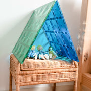 CONNETIX Magnetic Tiles 2 Piece Base Plate Pack - Green & Blue