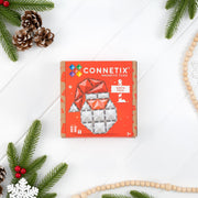 CONNETIX Magnetic Tiles 17 Piece Christmas Santa Pack