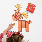 CONNETIX Magnetic Tiles 25 Piece Christmas Reindeer Pack