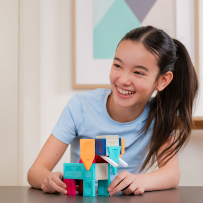 CONNETIX Magnetic Tiles 30 Piece Pro Build-It Animals Pack
