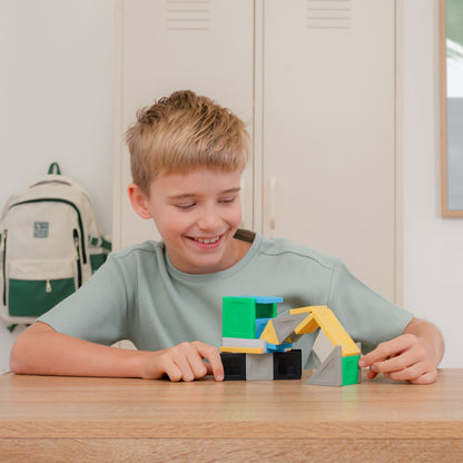 CONNETIX Magnetic Tiles 30 Piece Pro Build-It Vehicles Pack