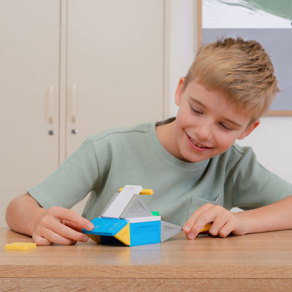 CONNETIX Magnetic Tiles 30 Piece Pro Build-It Vehicles Pack