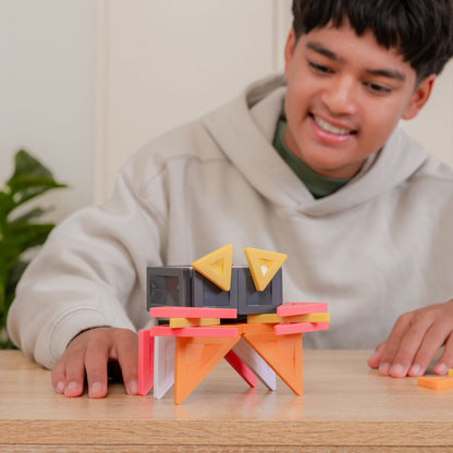 CONNETIX Magnetic Tiles 36 Piece Pro Build-It Creatures Pack