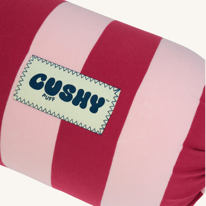 Cushy Puff Pillow Case - Raspberry Ripple