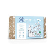 Connetix Tiles - 34 Piece Clear Starter Pack