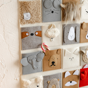 MiniCamp Felt Pocket Wall Organiser - Animals