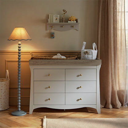 CuddleCo Clara Nursery Shelf - Cashmere & Ash