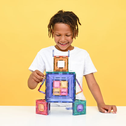 Connetix Magnetic Tiles 48 Piece Pastel Portal Pack