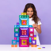 CONNETIX Magnetic Tiles 48 Piece Bright Portal Pack