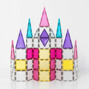 CONNETIX Magnetic Tiles 56 Piece Glitter Unicorn Pack