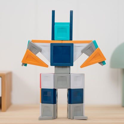 CONNETIX Magnetic Tiles 70 Piece Pro Constructor Set
