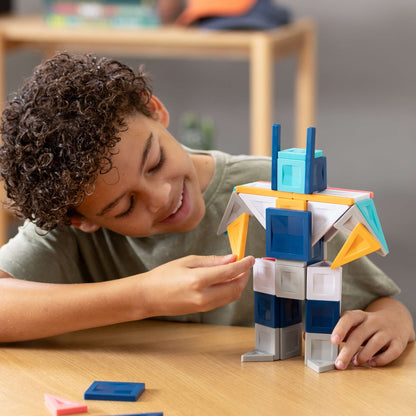 CONNETIX Magnetic Tiles 70 Piece Pro Constructor Set
