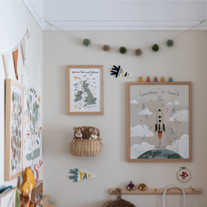 Kid of the Village British Isles and Ireland Fine Art Print - White