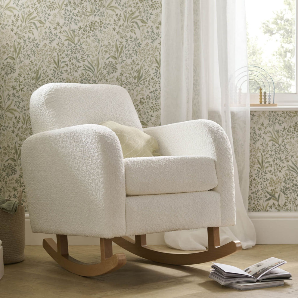CuddleCo Etta Nursing Chair - Boucle Off White | Scandiborn