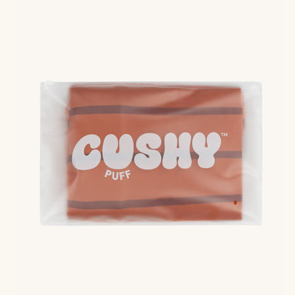 Cushy Puff Pillow Case - Cinnamon Spice