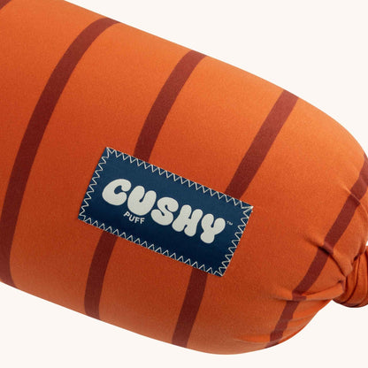 Cushy Puff Pregnancy Pillow - Cinnamon Spice