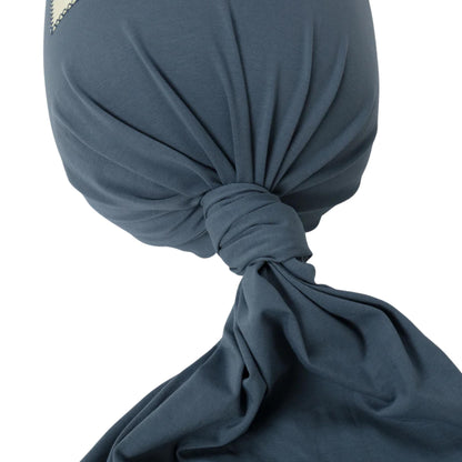 Cushy Puff Pregnancy Pillow - Stone Blue
