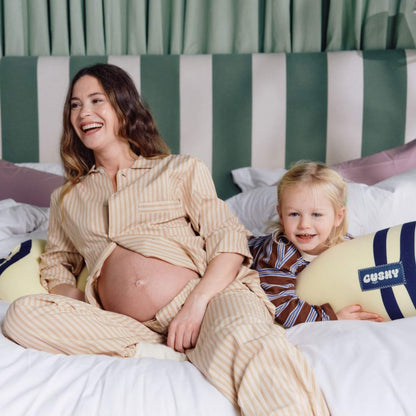 Cushy Puff Pregnancy Pillow - Midnight Sun