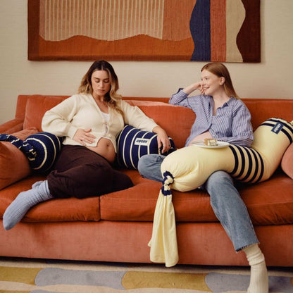 Cushy Puff Pregnancy Pillow - Midnight Sun