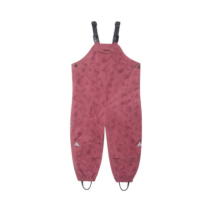 Toastie Fully Waterproof Dungarees - Soft Pink Magic Print