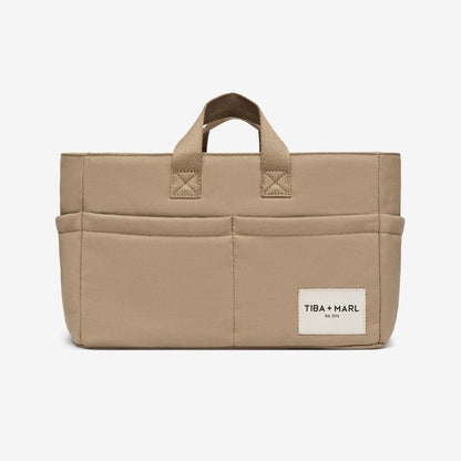Tiba + Marl Canvas Organiser Caddy / Pocket Tote Insert - Desert