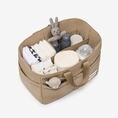Tiba + Marl Canvas Organiser Caddy / Pocket Tote Insert - Desert