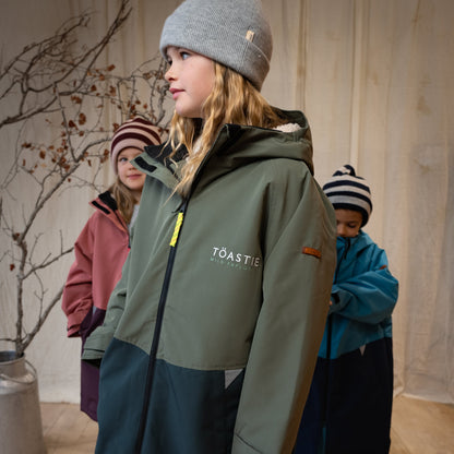 Toastie Kids Waterproof Changing Robe - Antique Olive