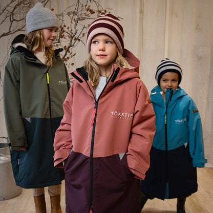Toastie Kids Waterproof Changing Robe - Rose Pink