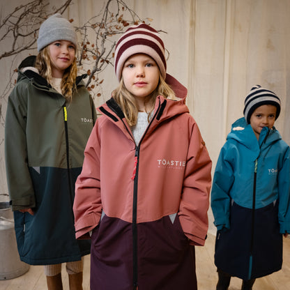 Toastie Kids Waterproof Changing Robe - Antique Olive
