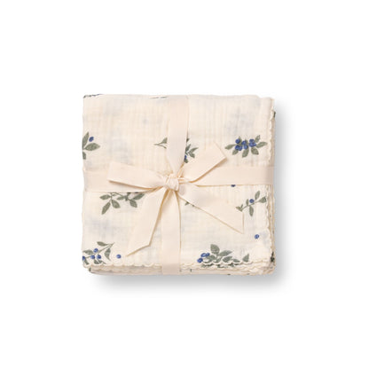 Dear April Mio 3 Pack Muslin Cloths - Blueberries