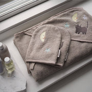 Dear April Paw Bath Gloves 2 Pack - Moon Cat