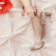 Dear April - Small Cat Rattle With Baby