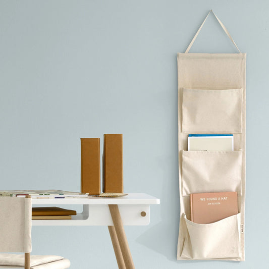 Dear April Canvas 3 Pocket Hanging Organiser - Pure Nature